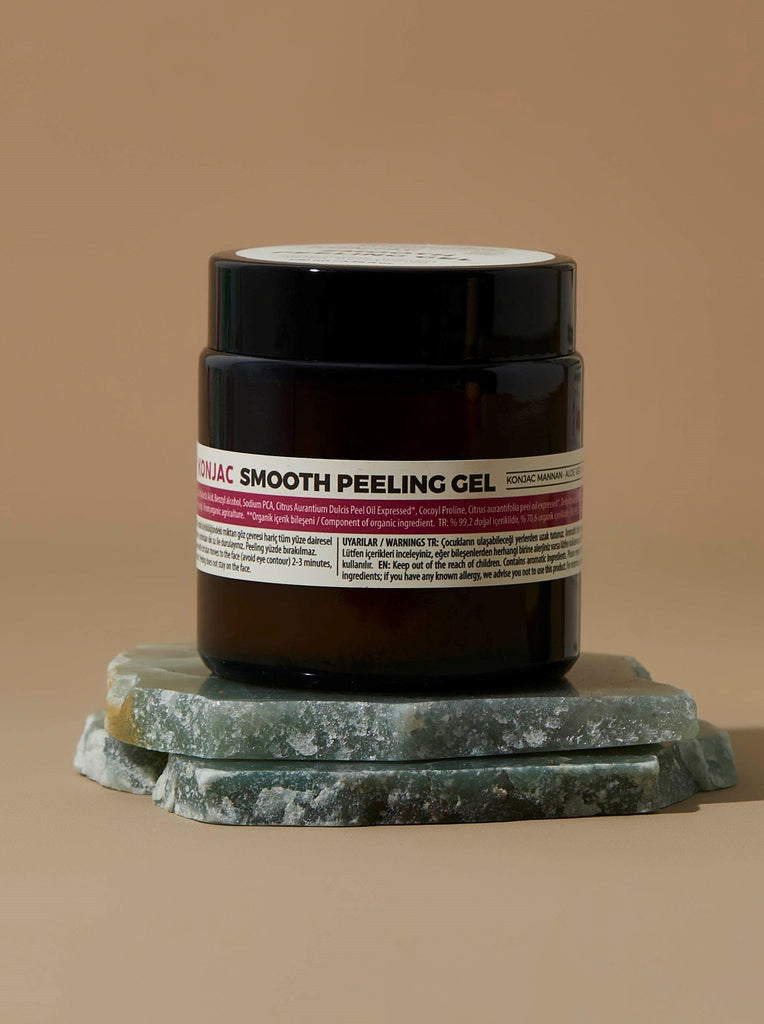 KONJAC  Smooth Peeling Gel - Combination and Oily Skin – Lixir Bay